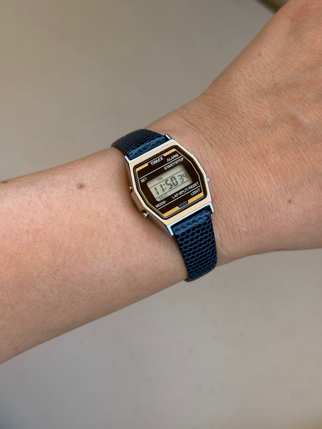 1991 Timex Digital Octagon Alarm Watch