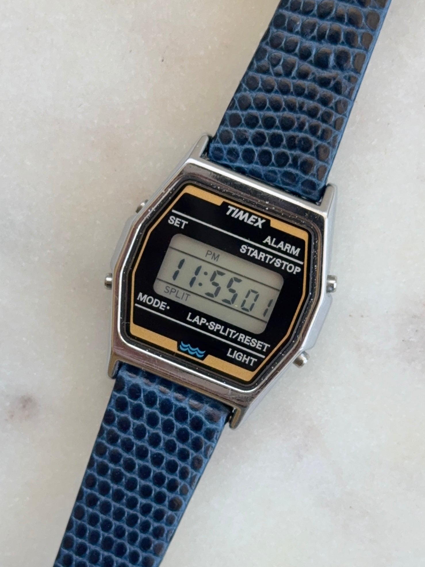 1991 Timex Digital Octagon Alarm Watch