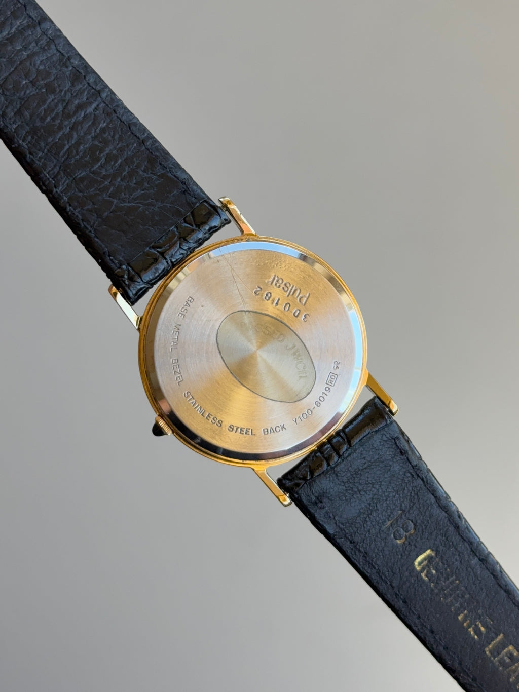1983 Seiko Pulsar Quartz Roman Watch