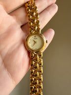 1987 Pulsar by Seiko Gold Tone Movt Japan Watch