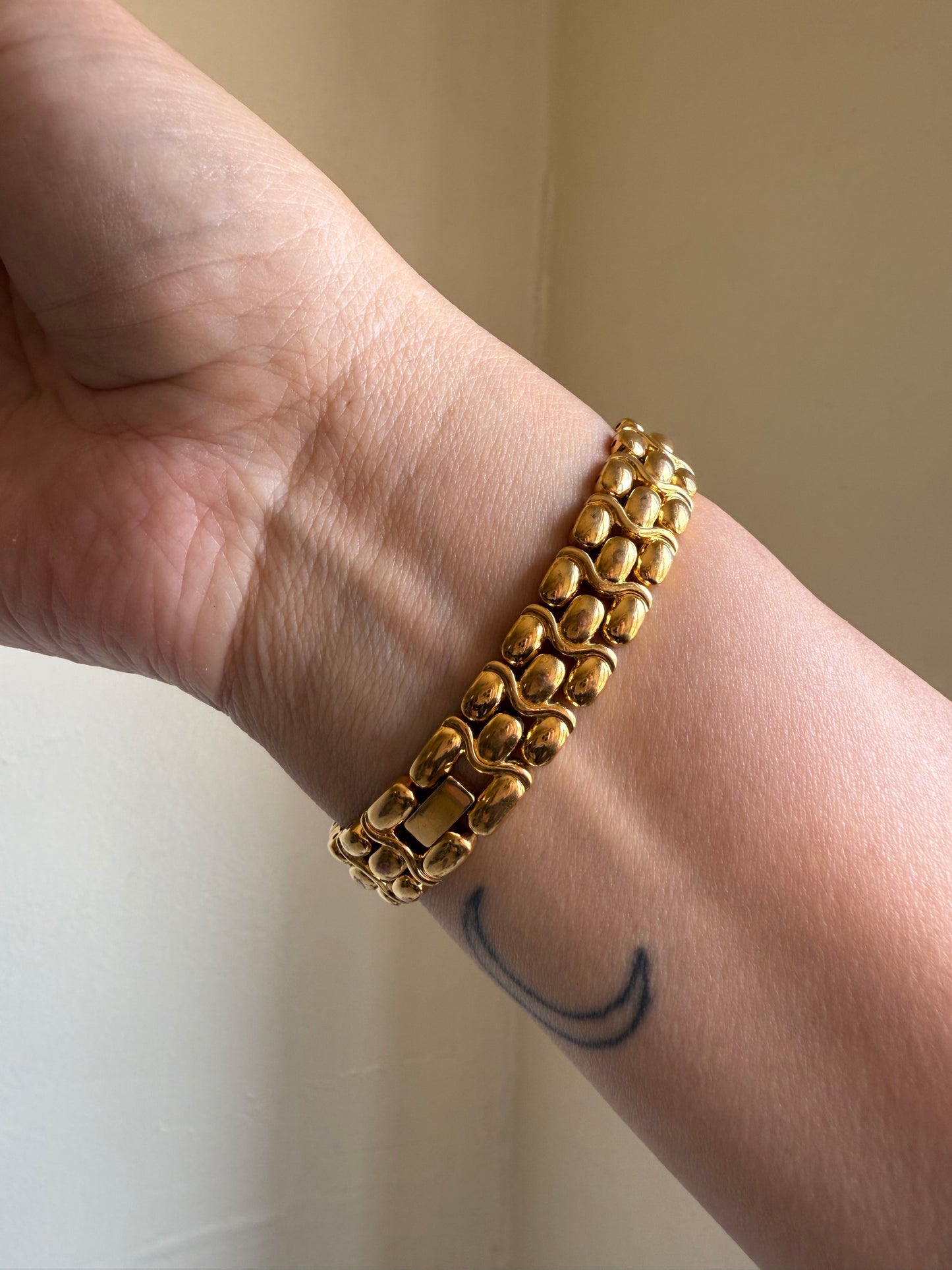 1987 Pulsar by Seiko Gold Tone Movt Japan Watch