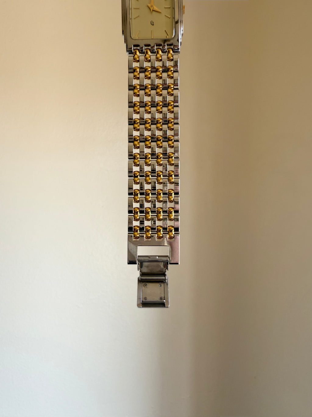 1980 Citizen CQ Two Tone Tank Watch