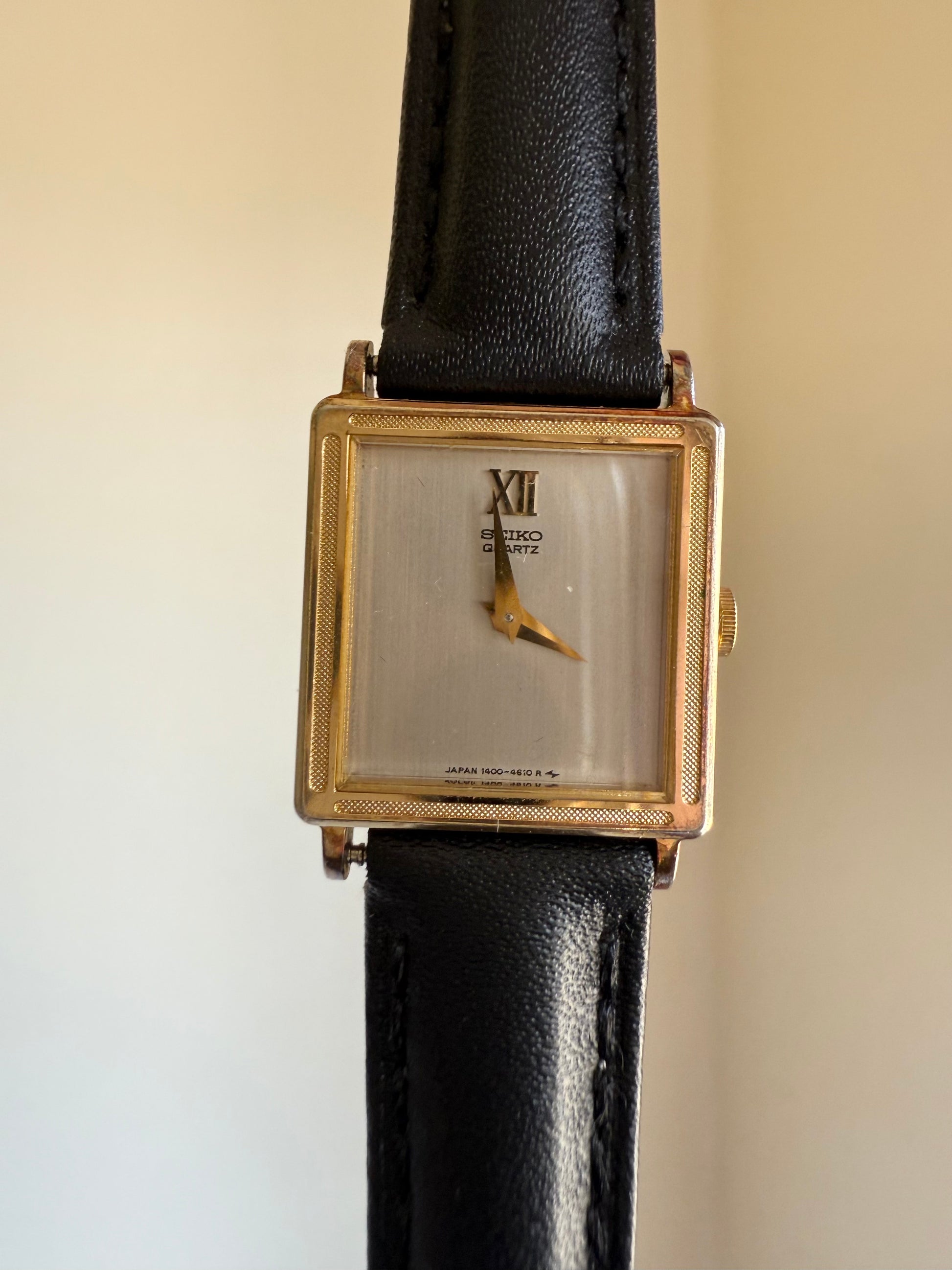 1981 Seiko Quartz SGP Tank Watch