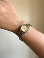 1980's Citizen CQ " President" Day Date Two Tone Watch