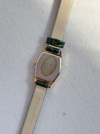 1985 Seiko Quartz Gold Tone Tonneau Watch