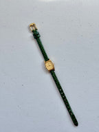 1985 Seiko Quartz Gold Tone Tonneau Watch