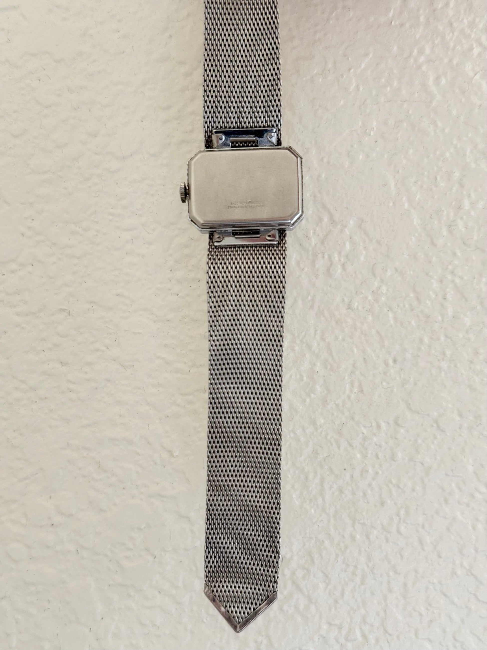 1970s Timex Mechanical Silver Tone Watch