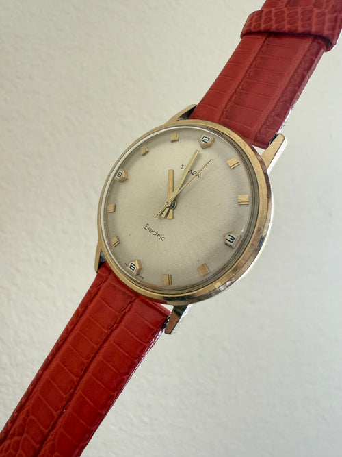 1967 Timex Electric Gold Tone Watch