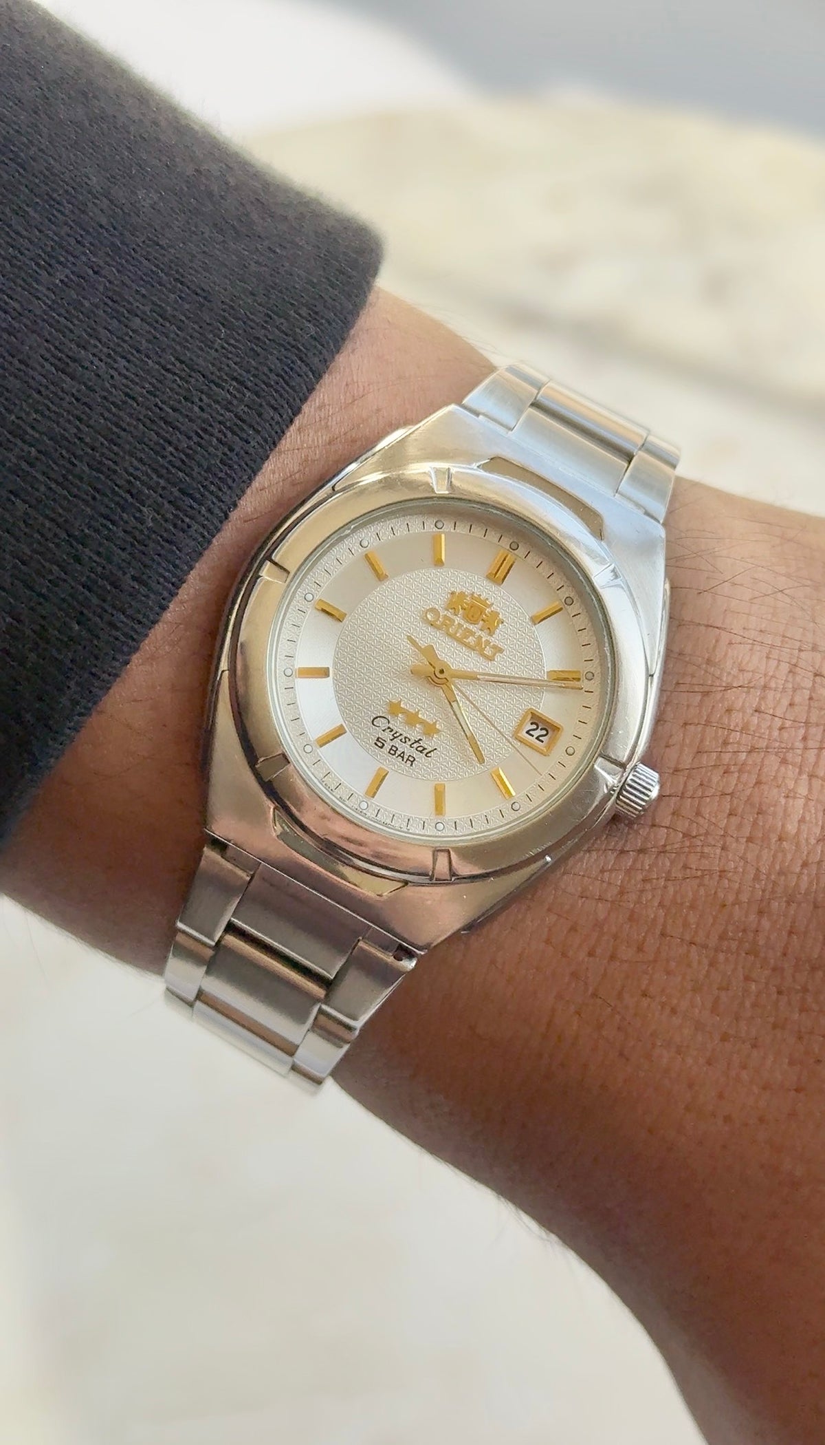 1980's Orient (JDM) Three Star Crystal Watch
