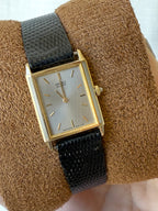 1984 Seiko Quartz Gold Tone Tank Watch