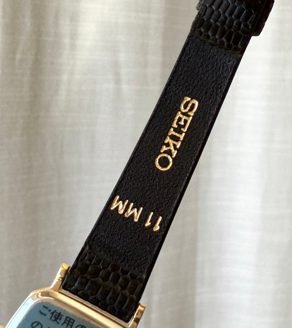 1984 Seiko Exceline Quartz Gold Plated Watch