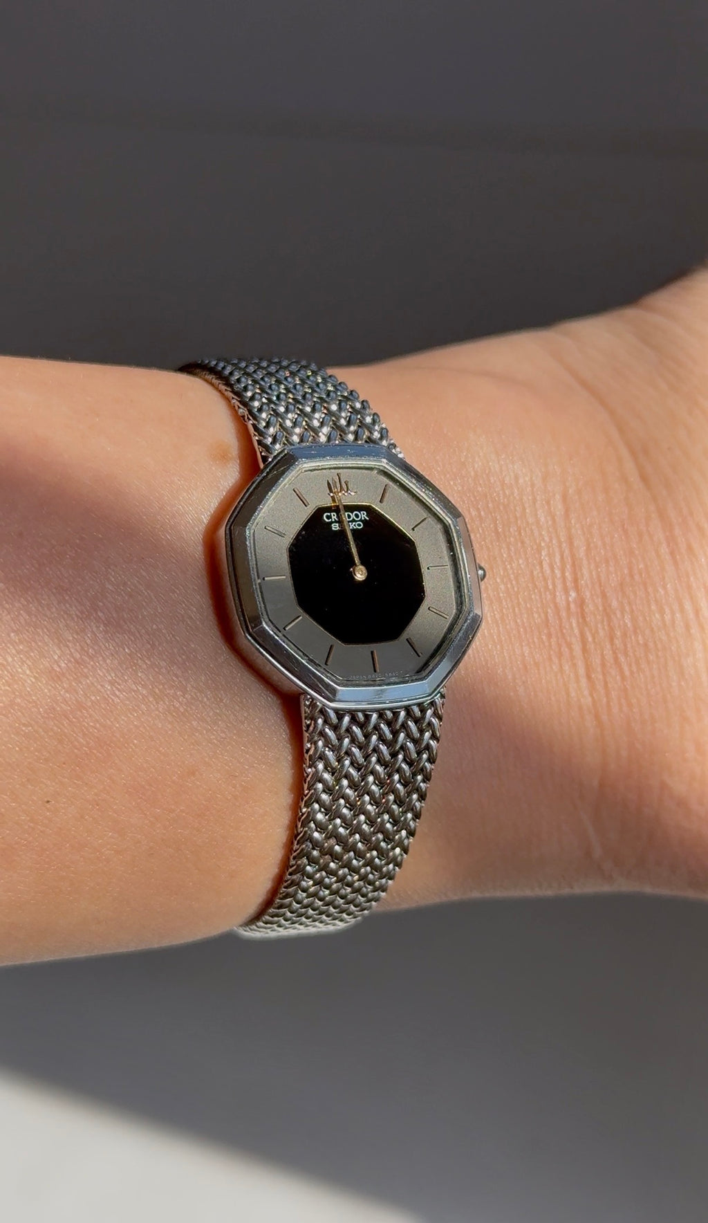 1982 Credor by Seiko (JDM) Octagon Bracelet Watch