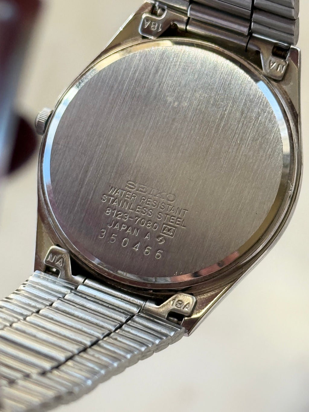 1983 Seiko Quartz Chronos Kanji Day Date Watch