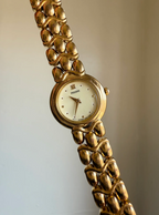 1987 Pulsar by Seiko Gold Tone Movt Japan Watch --