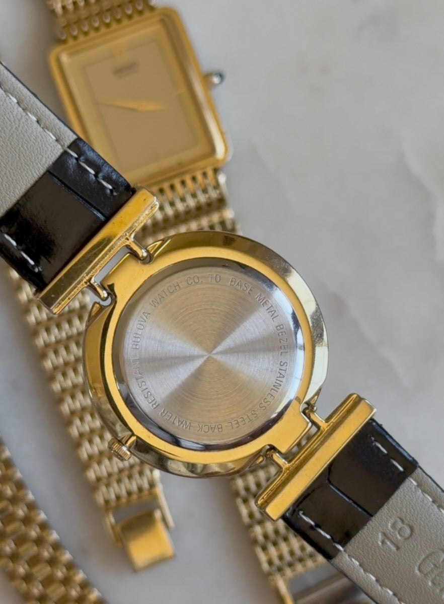 1990 Caravelle By Bulova Roman Watch
