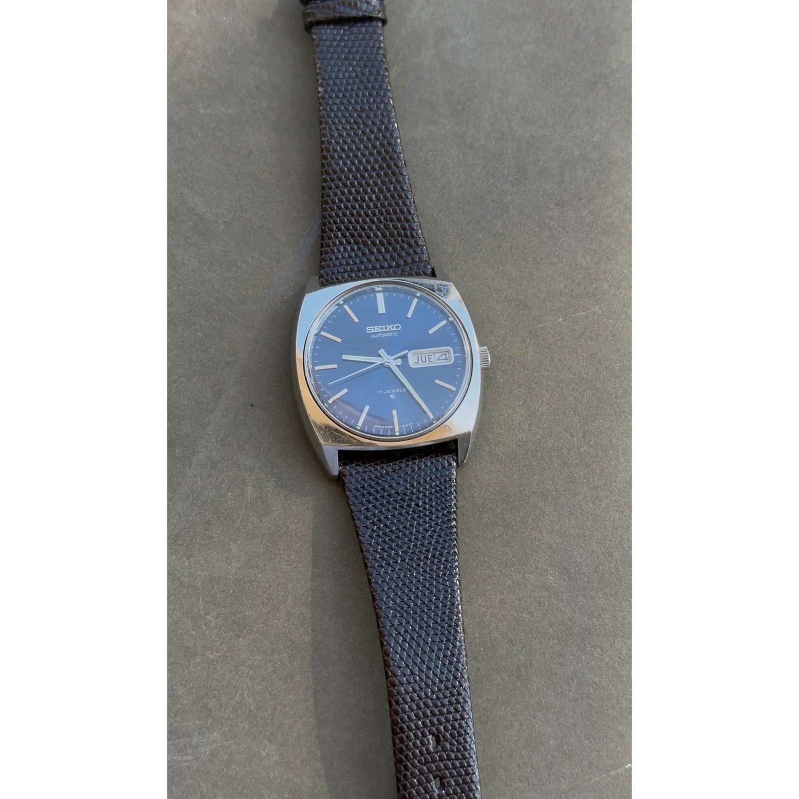 1978 Seiko Automatic 17 Jewel Day Date Watch