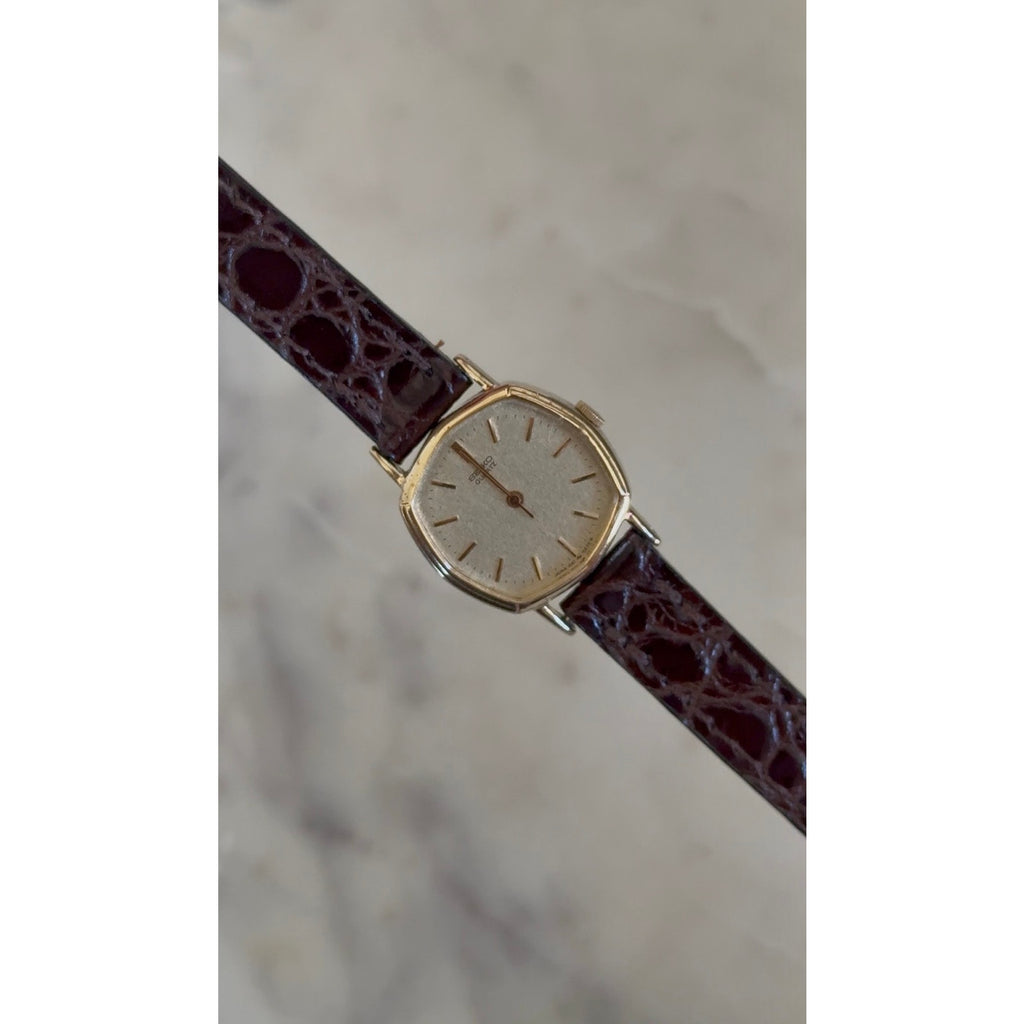 1981 Seiko Quartz Gold Plated Octagon Watch