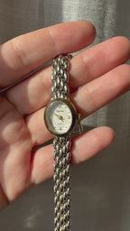 1990’s Westclox Quartz Dragon Scale Bracelet Watch