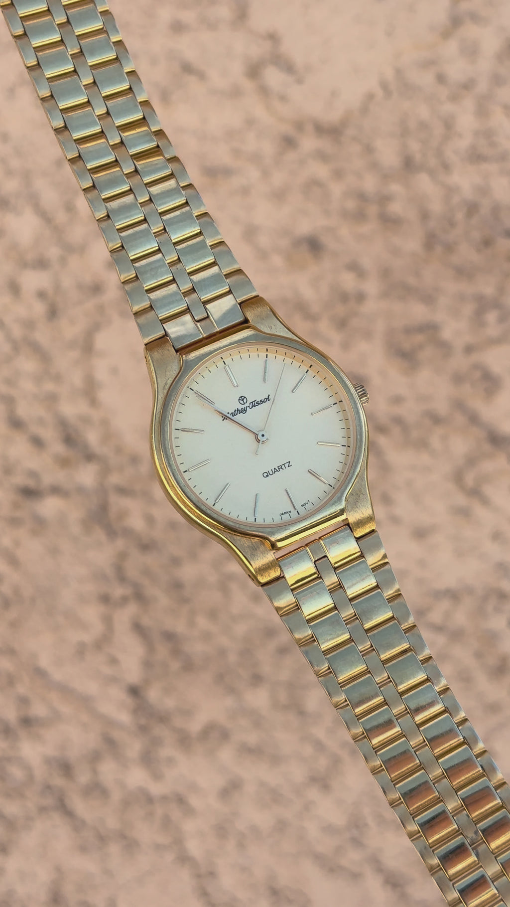 1990’s Mathey-Tissot Gold Tone Quartz Watch