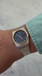 1979 Seiko Quartz “222” Day-Date Two Tone Watch