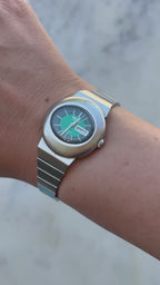 1971 Seiko Automatic Hi Beat Day Date Oval Watch