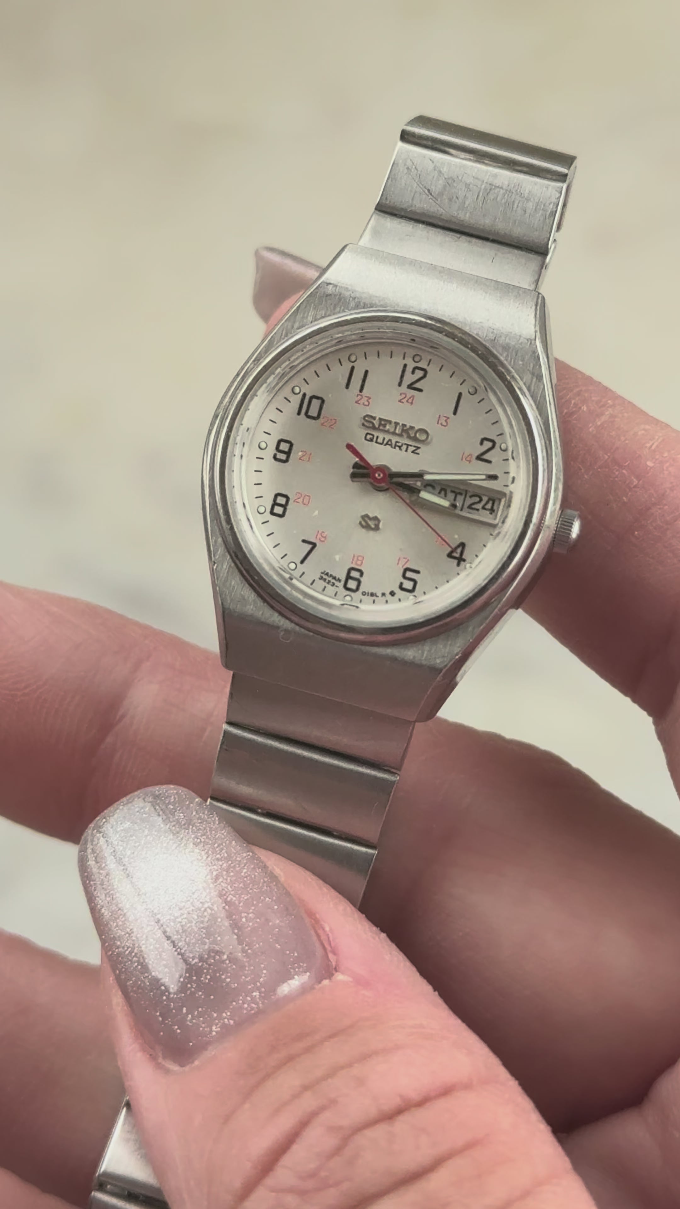 1981 Seiko Quartz Day Date Watch
