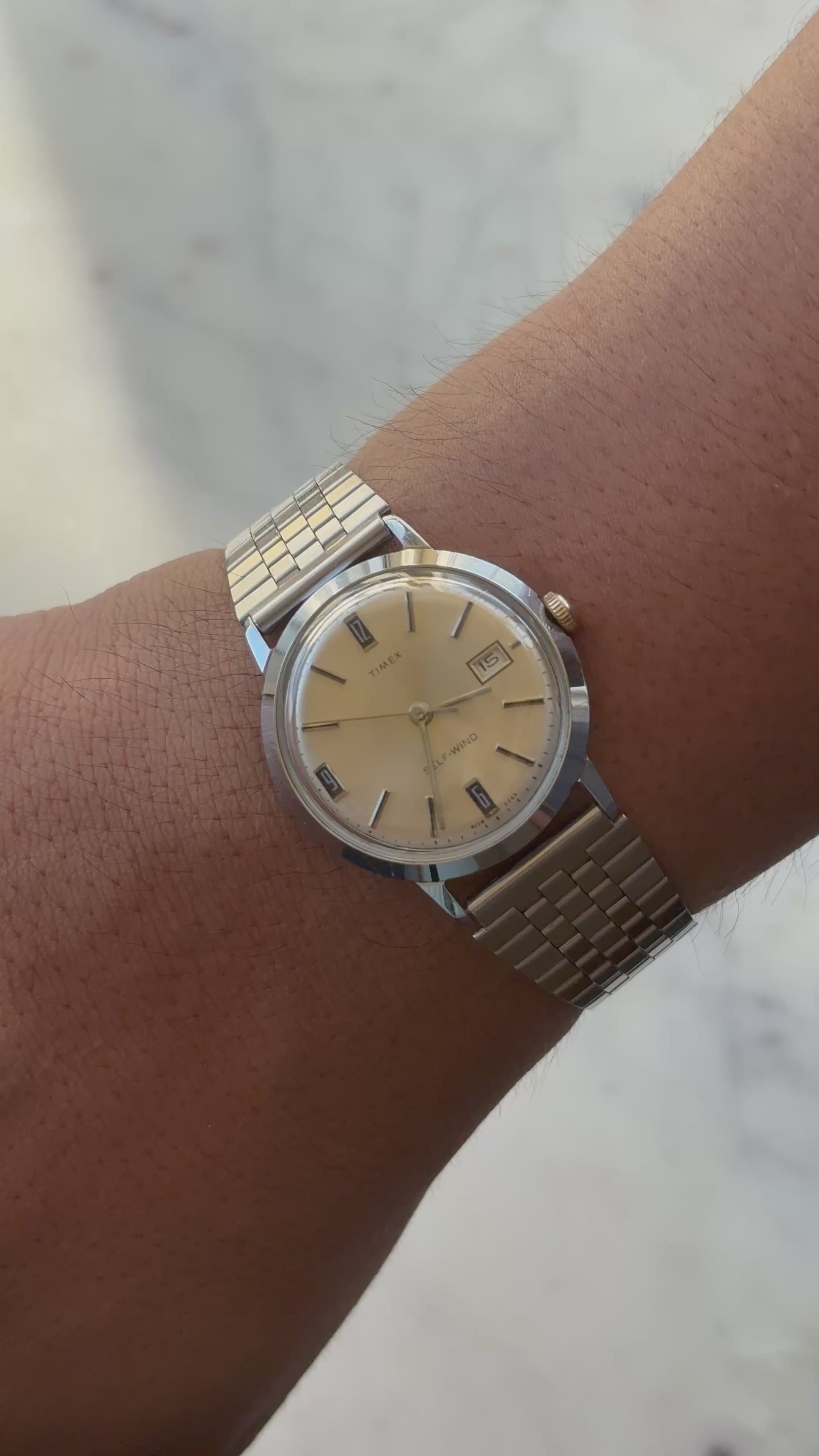 1969 Timex Viscount Self-Wind Watch