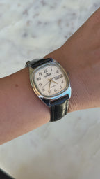 1980’s Seiko Lorus Quartz Day Date TV Dial Watch