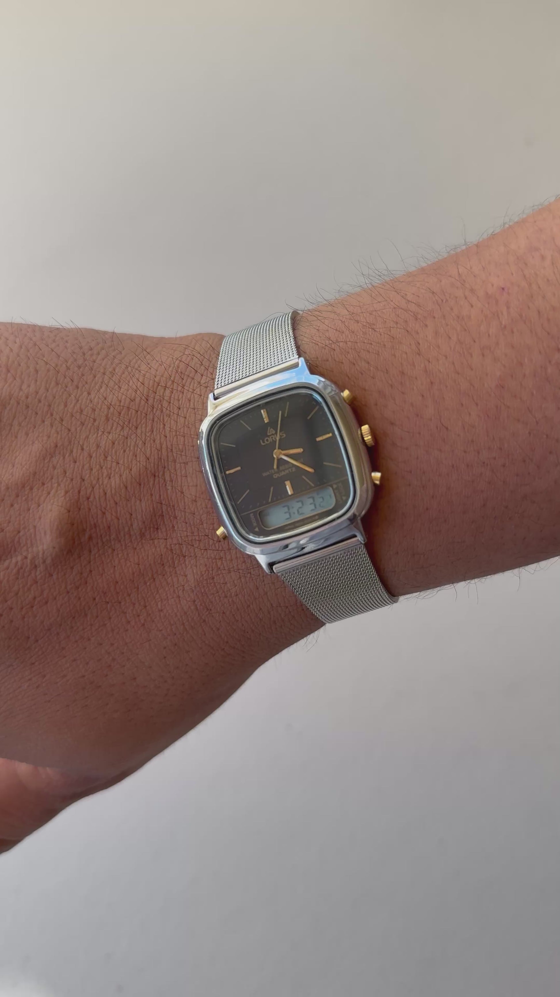 1990’s Lorus Quartz By SEIKO Ani-Digi Watch